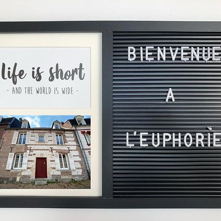 L Euphorie - Maison De Ville De Caractere 7 Minutes De La Mer - Le Treport - Mers Les Bains Е (Приморська Сена) Екстер'єр фото